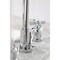 Kingston Brass FSC8931ZX Millennium Widespread Bathroom Faucet W/ Brass Pop-Up, Chrome FSC8931ZX - alternate 3